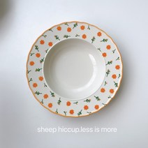 홈카페 레트로 빈티지 플레이트 플레이팅 디저트 그릇 접시 파스타볼, D