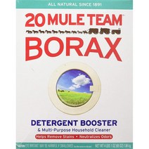 Borax 20 Mule Team Detergent Booster 보락스 20 뮬 팀 세탁 부스터 1.84kg