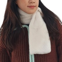 학생 목도리 구멍 숏머플러 고리머플러 페이크퍼목도리 초등목도리