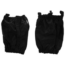 스패츠 스패치 숏스패츠 등산각반 1 Pair Leg Gaiter 방수 Anti-Tear 발목 각반 하이킹을위한 스키 걷기 등산 사냥, 01 Black