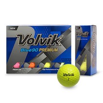 볼빅 프리미엄 블루 90 골프공 12구 (컬러 랜덤) 1개 1개, 1세트, 컬러랜덤, 12개