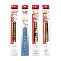 백경 국산 옥수수 내림중층 묶음바늘 60Cm BK-619