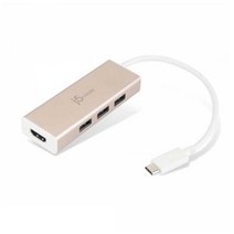 Type-C to HDMI 영상 컨버터 USB3.0 3포트 허브