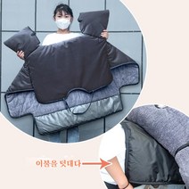 햇살이 돋다 스쿠터 워머 장갑 바람막이 오토바이 방한복 방한용품, 블랙+이너웨어