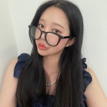 VANANA2 여성남성 베이직 뿔테 라운디 안경테