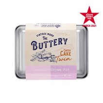 스킨푸드 웨지퍼프4개증정 버터리 치크 케이크 트윈 02 라벤더 크림 파이 (9.5g)