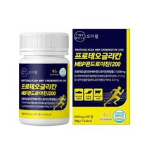 프로테오글리칸 MBP 콘드로이친 1200 우슬 추출 분말 건조효모 60정 6통(6개월) 연어코 연골