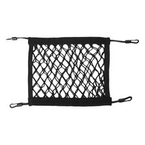패들 보드 데크 백 튼튼한 탄성 블랙 주최자 파우치 래프팅 카누 패들 보드용 메쉬 보관 가방 풍선 보트 서핑, 검은색, 스판덱스