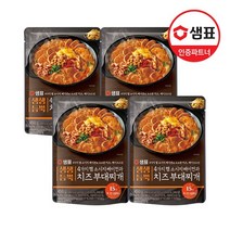 생생듬뿍 햄 소시지 베이컨과 치즈 부대찌개 450g x4팩, 없음, 4개