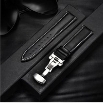 셀럽하우스 손목시계 암소가죽 스트랩 폭18MM 블랙, 기본상품