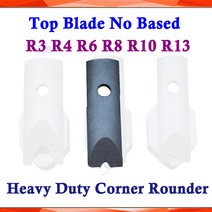 상단 블레이드 부품 모든 메탈 ID 비즈니스 크리에디트 PVC 종이 카드 코너 라운더 커터 반경 R3 R4R6R8R10, 01 R3 Top Blade