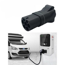 전동스쿠터 전기오토바이 트위지 젠더 변환소켓 완속, 1016A 범용 소켓 남성 전기 헤드, 1개