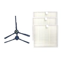 ILIFE V8S V80 X800용 HEPA 필터 사이드 브러시 청소기 액세서리, 130x130x65mm, 화이트, 코튼