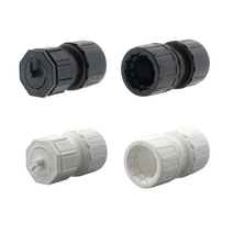 LED앤샵 CD관 CD전선관 CD커넥터 CD커플링 (16 22 28 36) CD관커넥터 CD관커프링 난연CD관컨넥터 CD카플링 CD전선관콘넥터 난연커넥터 난연카프링, 1. CD콘넥터 (흑색), 28mm