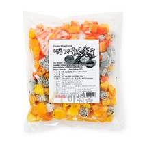 냉동과일3종(망고 파파야 용과) 1kg, 단품, 단품