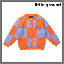 리틀그라운드 데님인더박스-부클체커보드가디건(73A11-200-02)CH 딜 아동니트 아동가디건