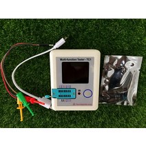 TC 트랜지스터 테스터 TFT 다이오드 삼극관 정전용량 측정기 LCR ESR NPN PNP MOSFET 테스트 내장 배터리, 한개옵션0