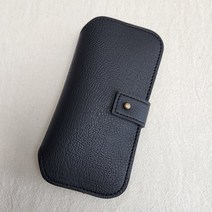 휴대용 슬림 반지갑 안경 케이스 선글라스 보관함 가죽 소프트 집 통