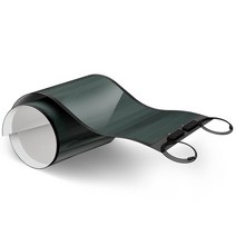 BougeRV 플렉시블 솔라 패널 100W 경량 CIGS계 태양광 패널 360° 구부릴 수 있는 솔라 충전기 솔라 패널 솔라 차재 가능 경량 고효율 태양광 패널 차 옥외 캠핑카 선박 텐트 아웃도어 주택 방재