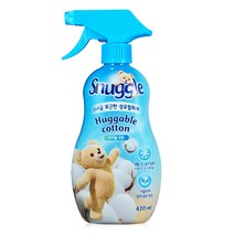 스너글 포근한 섬유 탈취제, 470ml, 허거블 코튼, 1개