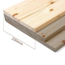 [셀프벨] 원목 집성판재 레드파인 선반, 1개, 18T 약200 x 900mm