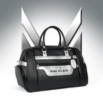 맥클라이드 골프 보스턴백 골프백 골프가방 보스톤백 보스턴가방 스포츠가방 옷가방 남성 남자 여성 여자, 블랙-실버