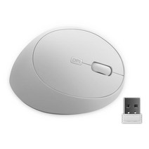 버티컬마우스 무소음 블루투스 손목보호인체 공학적 수직 유선 마우스 사일런트 게이머 USB 광학 작은 손, 05 White wireless, 한개옵션1