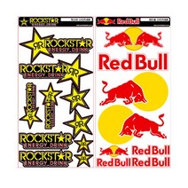 프리스타일 익스트림 에너지 스티커 세트 보드데칼 헬멧데칼 차량용스티커, 상세설명 참조, 일반원단/몬스터에니저세트