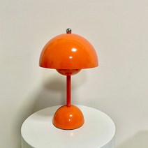 인테리어 스탠드 조명 북유럽 테이블 램프 디자이너 red for study 웨딩 룸 책상 램프 수입 침대 옆 램프 침실 책상, 주황색, 30cm, 우리 플러그