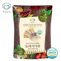 [푸른들판] 국내산 도라지 분말 가루 100% 300g 백도라지 파우더 길경 차, 상세 설명 참조