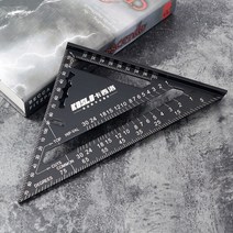 정확한 직각자 직석자 삼각자 목공용 작업용 18cm, 상세페이지 참조