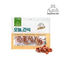 로얄펫라이프 오늘간식 치킨대구큐브 300g, 없음
