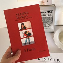 스칼렛레드 빈티지 노트 인스타감성 소품, 레드