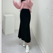 [제작!봄여름Ver!기장긴빅사이즈] 26-38 에리얼머메이드SK 올사이즈 키큰녀치마 플러스사이즈 인어라인롱스커트