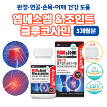 관절엔 프리미엄 밸런스 MSM 엠에스엠 1500 조인트 글루코사민 1500 맘속에 그린 매일 캡슐 무릎 연골 관절 손가락 건강 도움 플래티넘 홈쇼핑 영양제 에너지 효능 비교 골드, 3박스, 1800mg x 60정 (1개월분)
