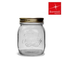 이태리 콰드로 스테지오니 유리병 700ML/밀폐용기, 1개