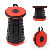 YOLOMAM 아코디언 접이식 휴대용 의자 야외용 간이 의자 원통 의자