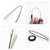 ◆JOONA★ 0.8MM 꽃철사 취미꽃꽂이 꽃꽂이재료 부케철사