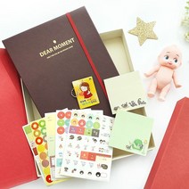 [천삼백케이] [제이밀크] 제이밀크 임신을 축하해 다이어리 선물 SET, 클래식 블루