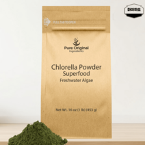 퓨어 클로렐라 분말 가루 크로렐라 엽록소 453g, 퓨어 클로렐라 분말 453g