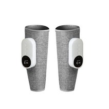 종아리 안마기 마사지기 다리 공기 압축 진동 무선, 2pcs 회색