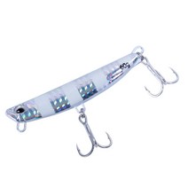 메탈지그 슬로우지그 갈치 삼치 농어 광어 우럭 지깅메탈 카킹즈, (02)실버 레이저 30