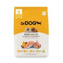 퍼피 닥터독 사료 1.5kg, 없음