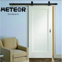 [METEOR] 슬라이딩도어 부속 (통레일) 손잡이 댐퍼 하부가이드, 목문형 C형 (상부고정식), 2M, 1개