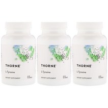 [2+1] Thorne Research 쏜리서치 티로신 90캡슐 타이로신 L타이로신 tyrosine 엘타이로신 ltyrosine L티로신 쏜땡땡 손땡땡 손리서치 고약사 약들약