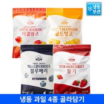 베리필드 냉동 딸기 1kg 블루베리 1kg 골드망고 1kg 애플망고 1kg, 애플망고(페루산), 1개