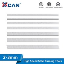 하이스강 Xcan 2-3mm 고속 강철 선삭 공구 cnc 선반 선삭 공구 막대 흰색, 2x6x200, 2x6x200