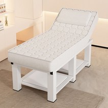 미용전동베드 마사지 왁싱 미용 전동 침대 속눈썹 관리실 베드 피부관리, 화이트 라텍스190x80