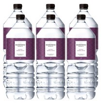 휘오 다이아몬드 EC 네추럴 미네랄 워터, 2L, 6개