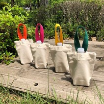 미니에코백 텀블러백 텀블러가방 친환경물병가방 에코보틀백 드링크백 4color